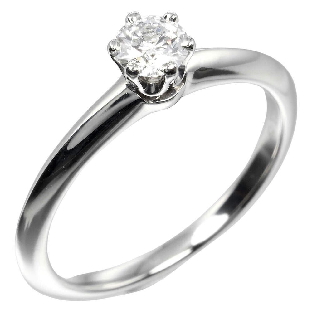Tiffany & Co. Tiffany Setting Solitaire Platinum with RBC Diamond